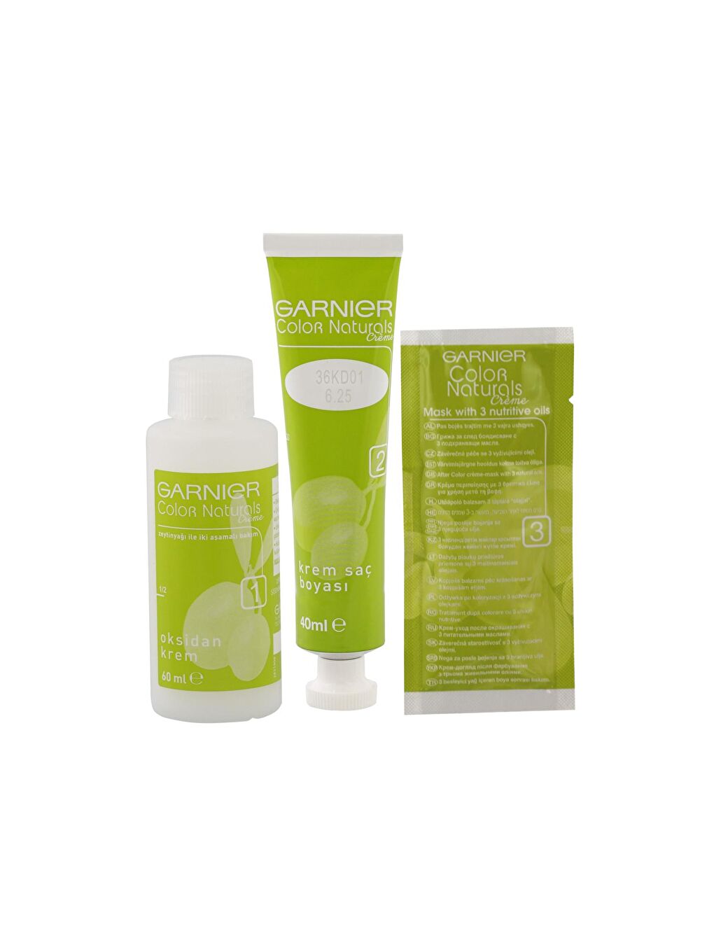 Color Naturals Saç Boyası 6.25 Kestane Kahve-1