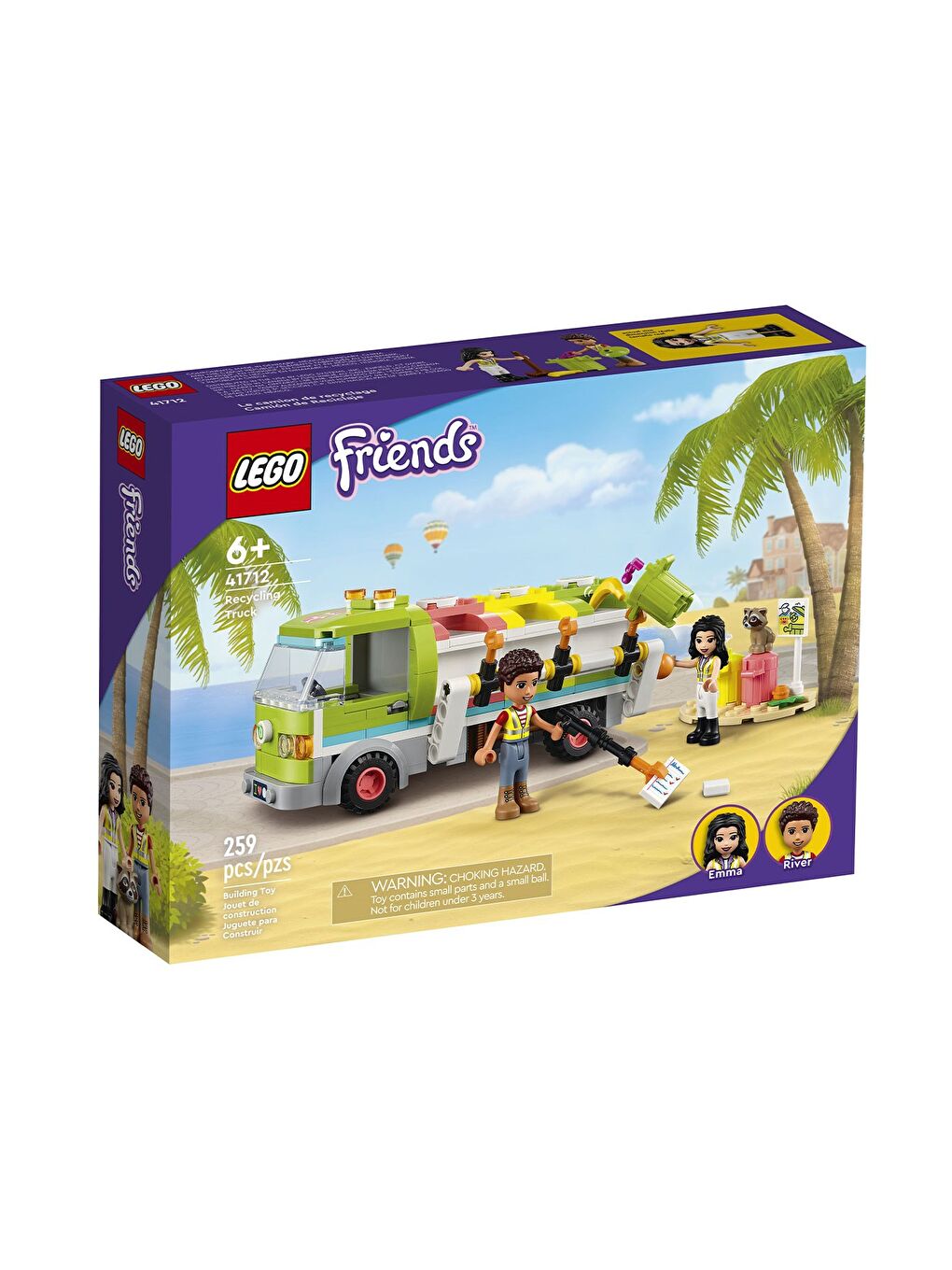 Lego Lego Friends Geri Dönüşüm Kamyonu 41712