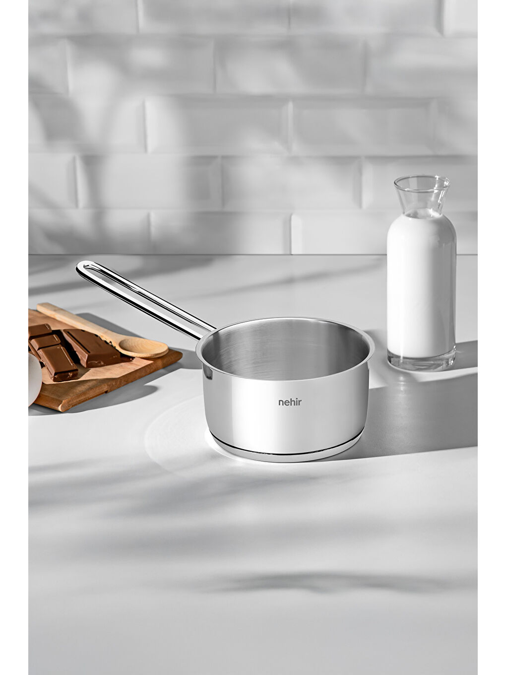 Gri Silver Çelik Sosluk 12 cm Kapaksız-5