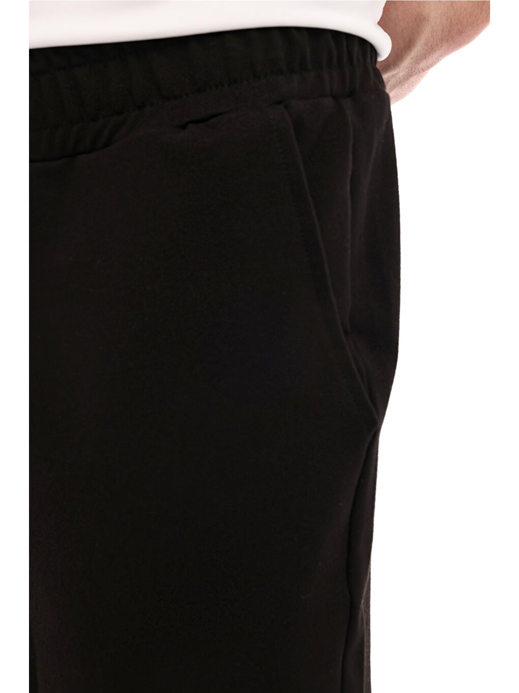 MB 22SN89 Siyah Erkek Eşofman Altı-3