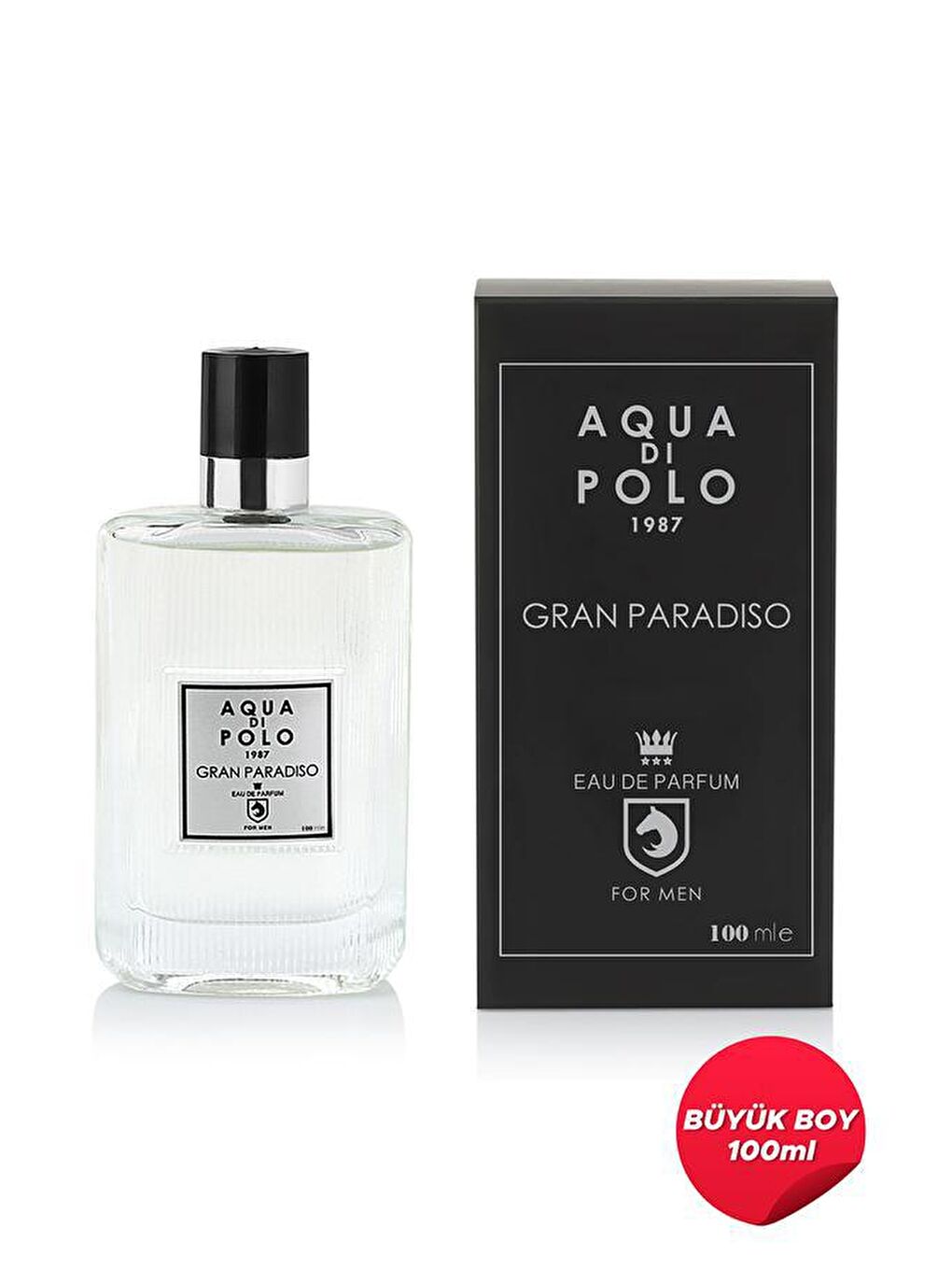 Aqua Di Polo 1987 Siyah Gran Paradiso EDP 100 ml Erkek Parfüm APCN001801