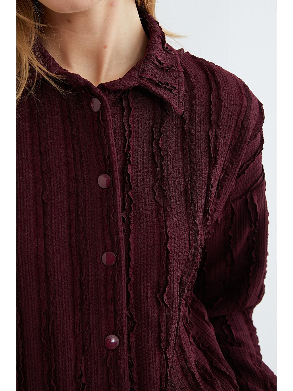 Mürdüm Fullamodest Krep Kumaş Salaş 2 Li Takım-4