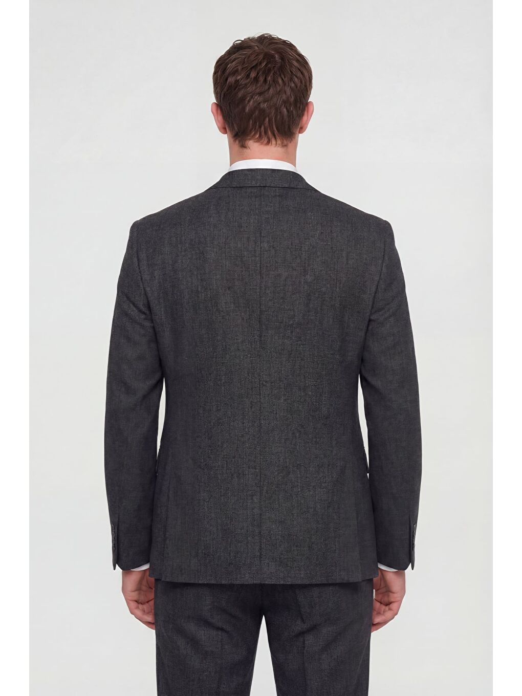 Giotelli Erkek Siyah Dar Kesim Slim Fit Viskon Fleto-4