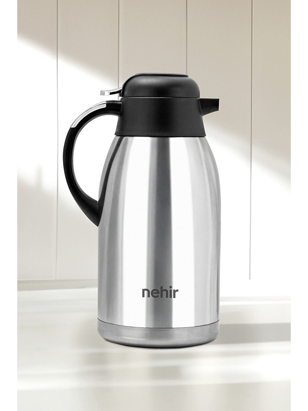 Gri Felix Paslanmaz Çelik Termos 2 Litre-4