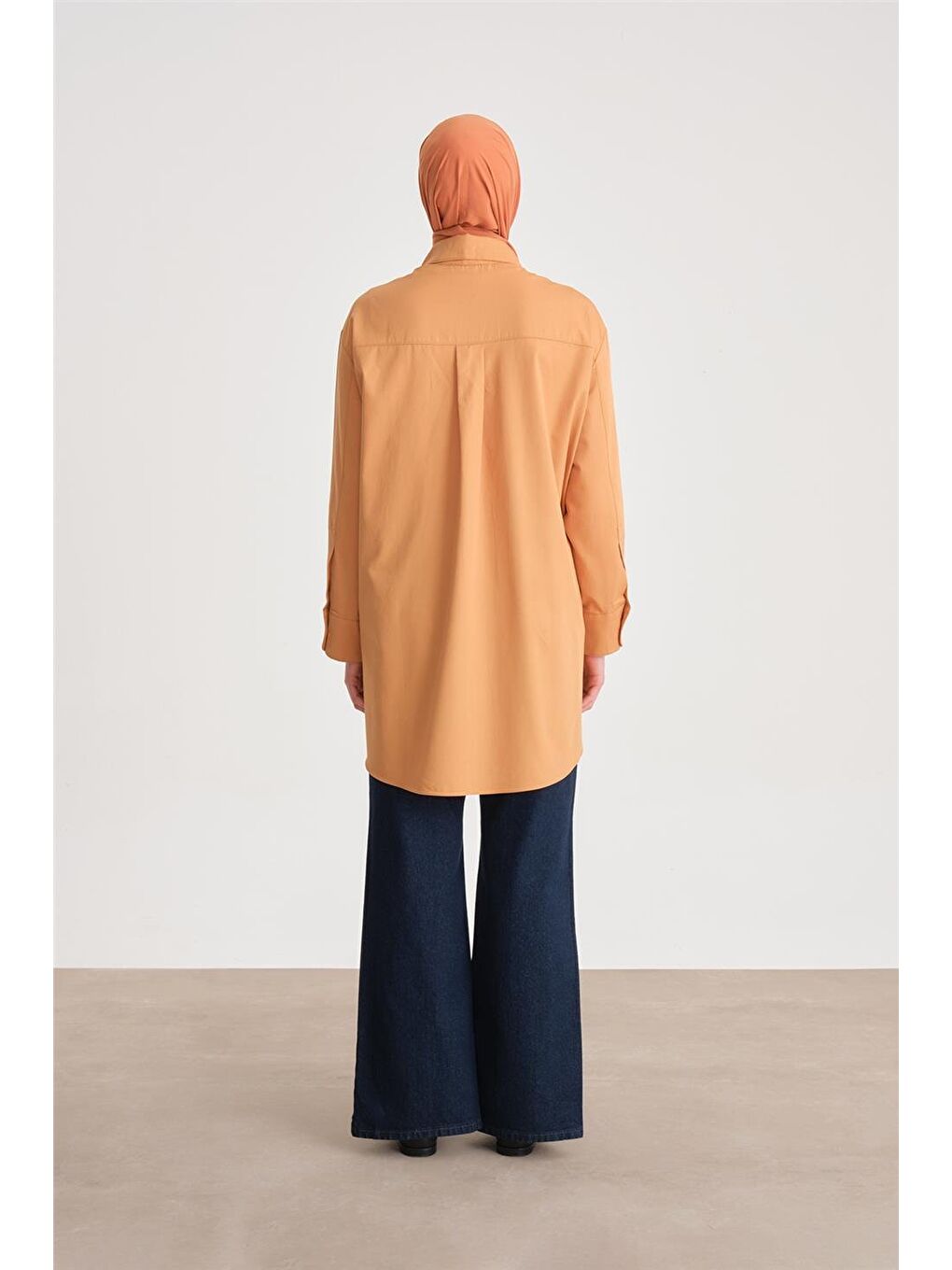 Kahverengi Gömlek Ort3443 Camel-3