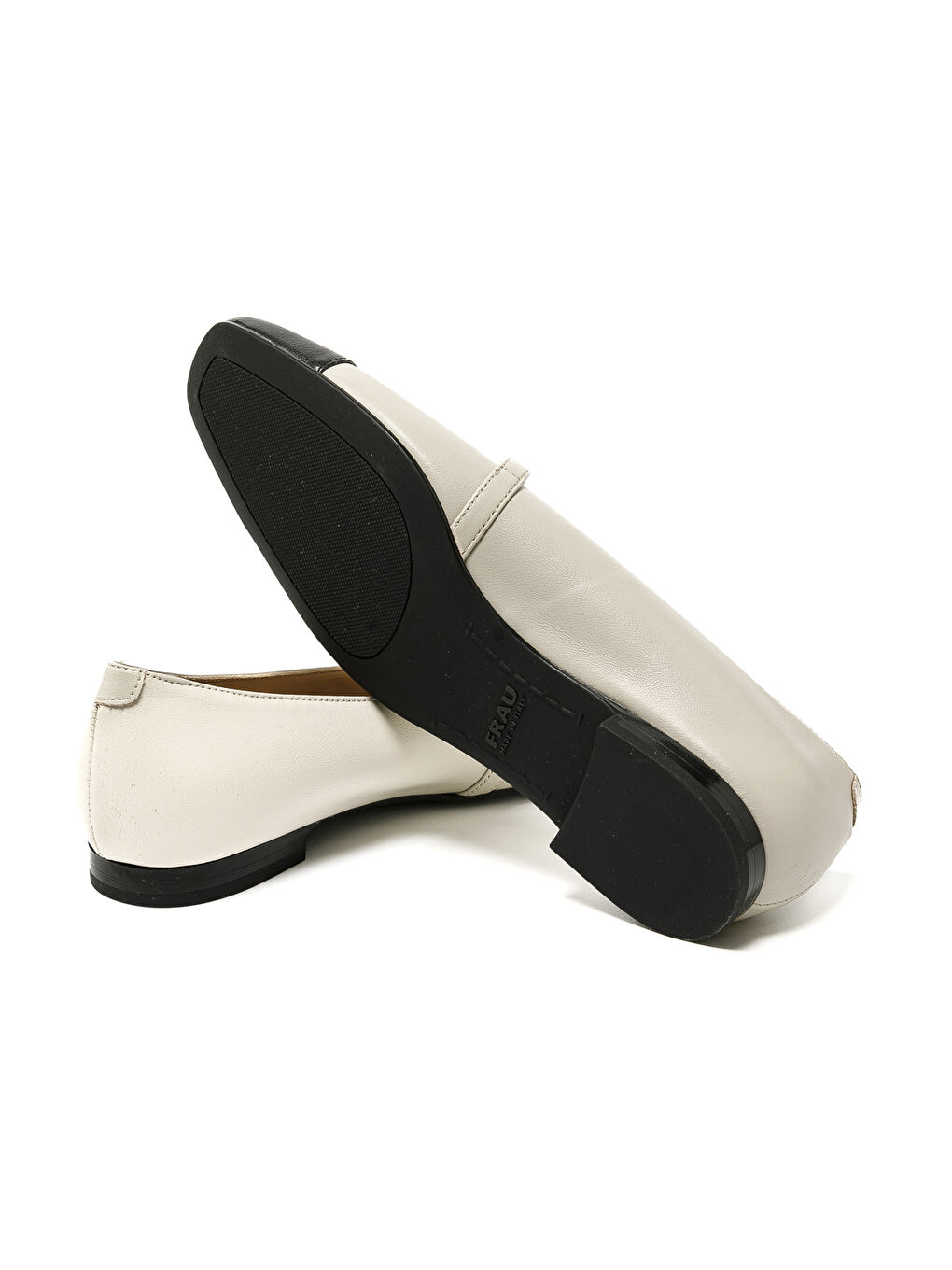 Beyaz Kadın Babet 91P0 NAPPA NEROcream-5