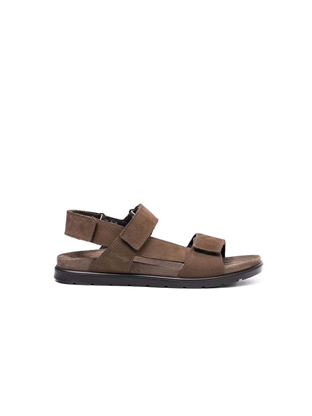 Kahverengi Erkek Sandalet 1137711 UFK 11377 FUSSB.VITELLO MARR.SCURO