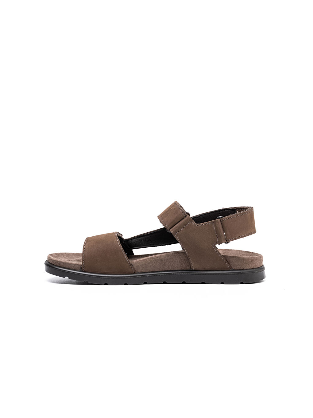Kahverengi Erkek Sandalet 1137711 UFK 11377 FUSSB.VITELLO MARR.SCURO-2