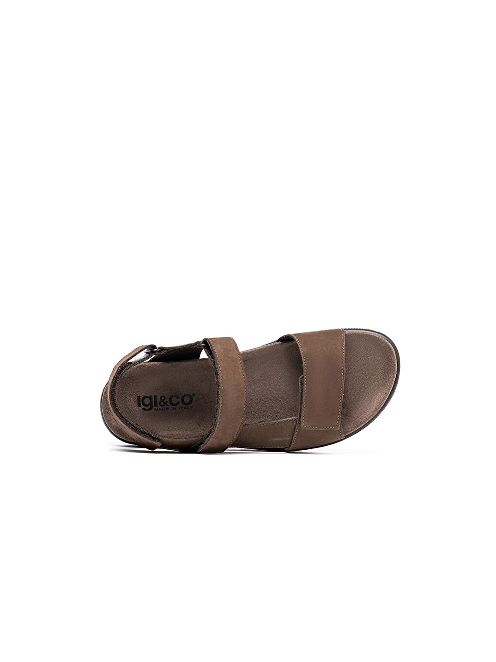 Kahverengi Erkek Sandalet 1137711 UFK 11377 FUSSB.VITELLO MARR.SCURO-3