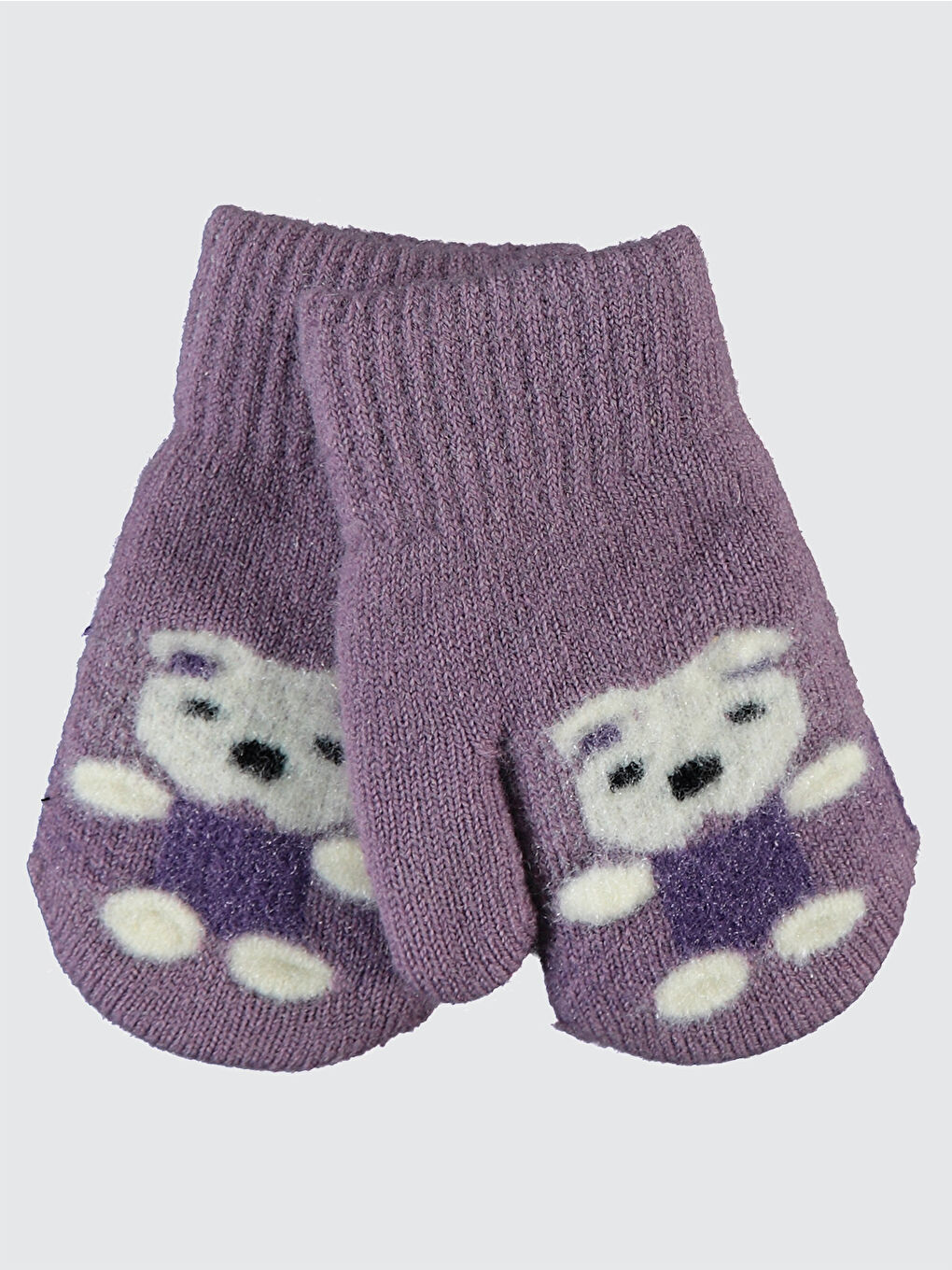 Kız Çocuk Eldiven 1-3 Yaş Lila