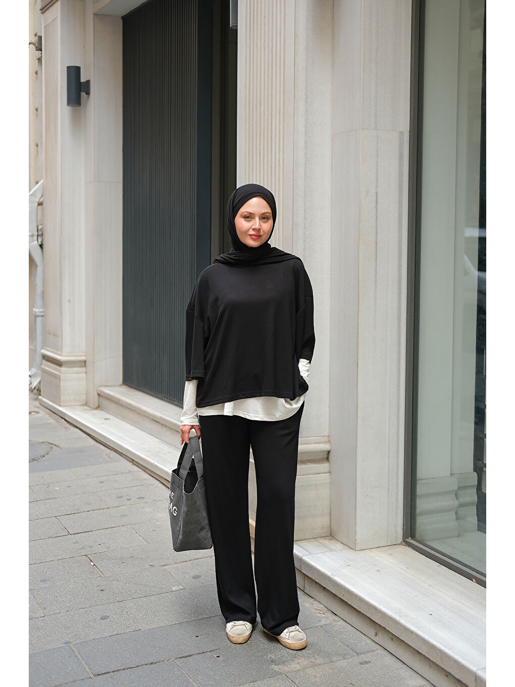 Kadın İç Badili Üçlü Takım Siyah-3