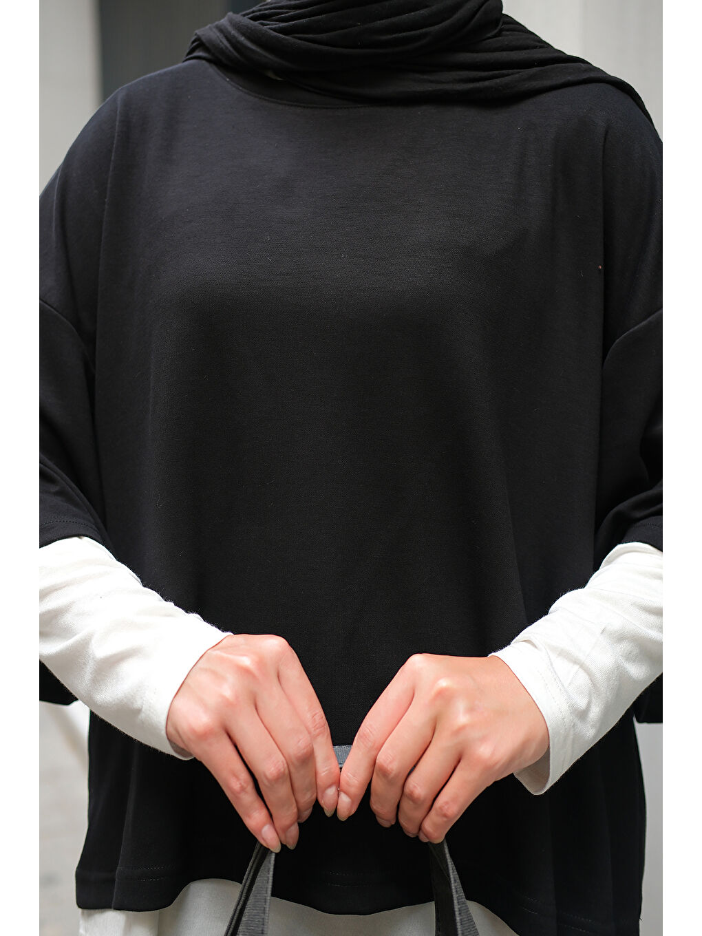 Kadın İç Badili Üçlü Takım Siyah-4