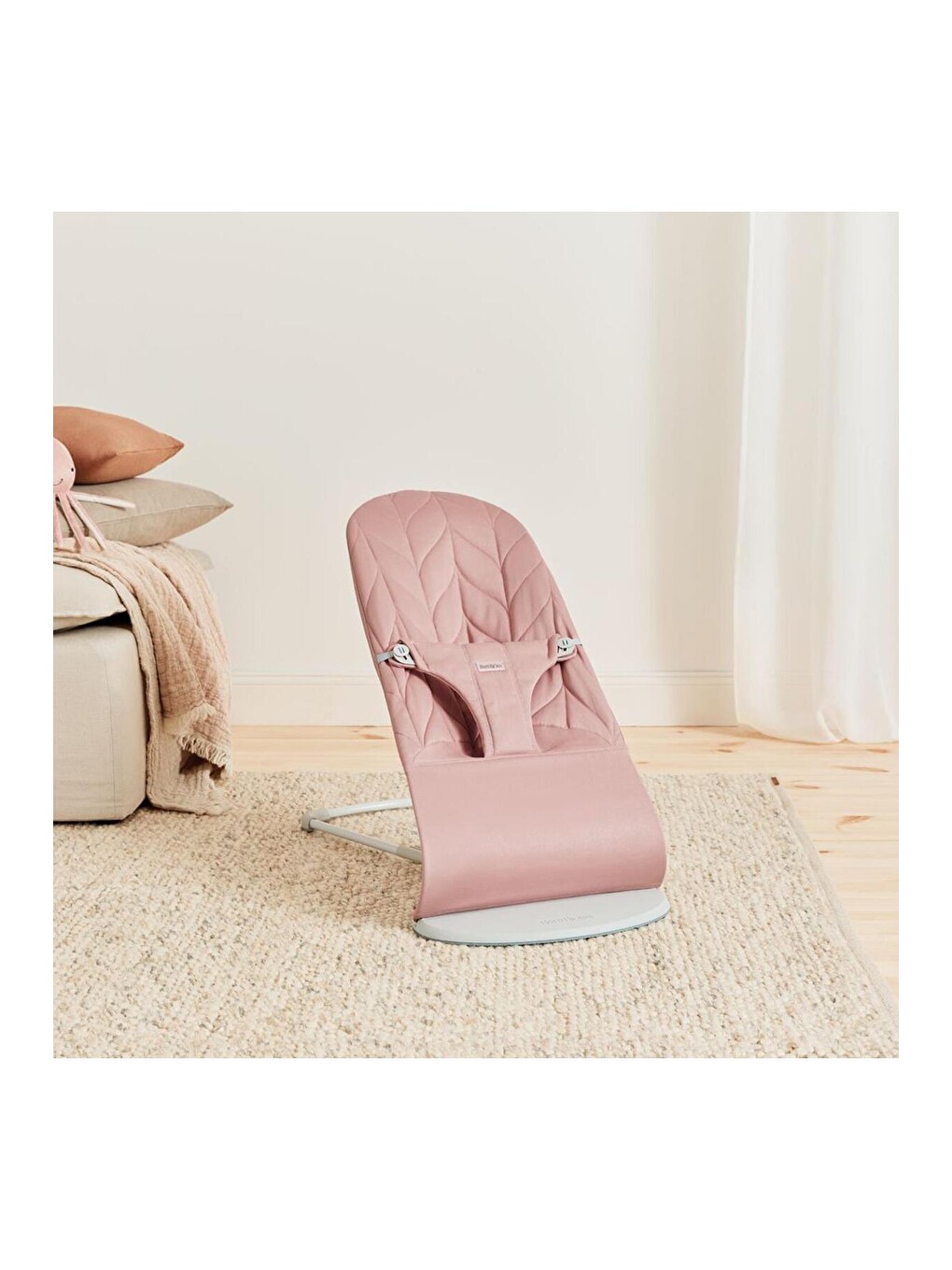 Pastel Oyuncaklı Bliss Ana Kucağı Petal Woven Dusty Pink-3