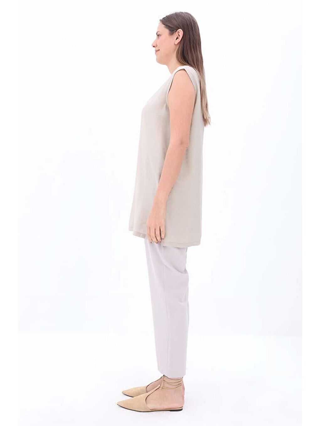 Mor Defne-Basıc Sıfır Kol İçlik Tunik-2