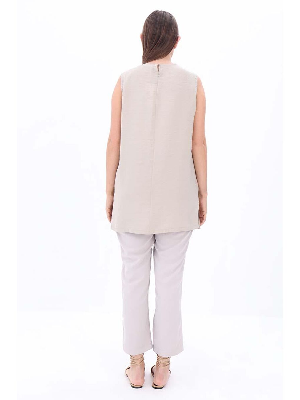 Mor Defne-Basıc Sıfır Kol İçlik Tunik-3