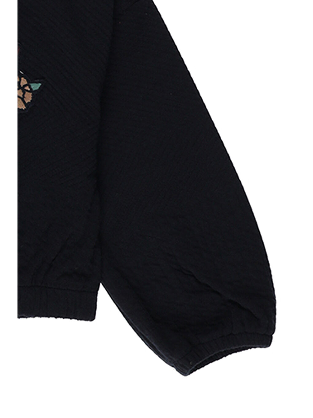 Kız Bebek Lacivert Crop Sweatshirt-2