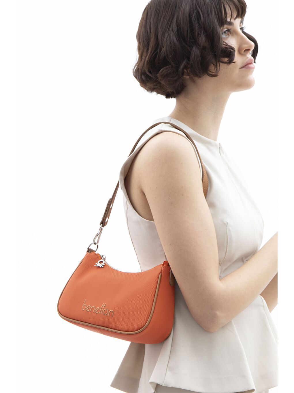 Kadin Çapraz Çanta Turuncu-Camel BNT1600-1