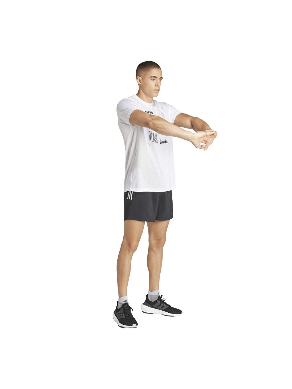 Own The Run B Erkek Siyah Şort-2