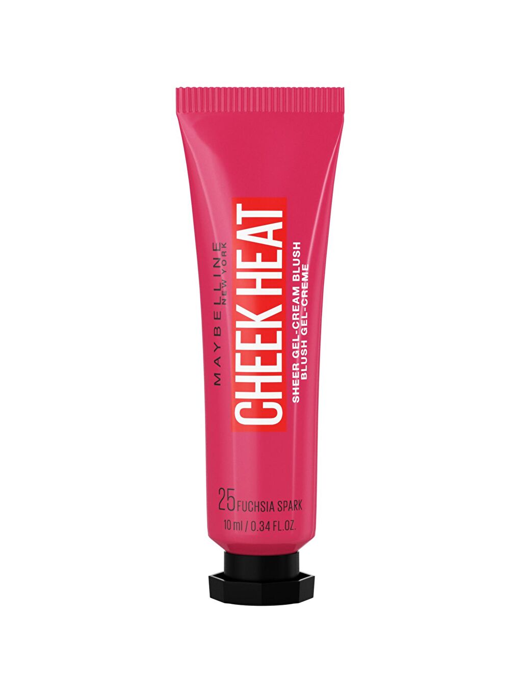 MAYBELLINE NEWYORK Fuşya Cheek Heat Likit Allık - 25 Fuchsia Spark - Fuşya