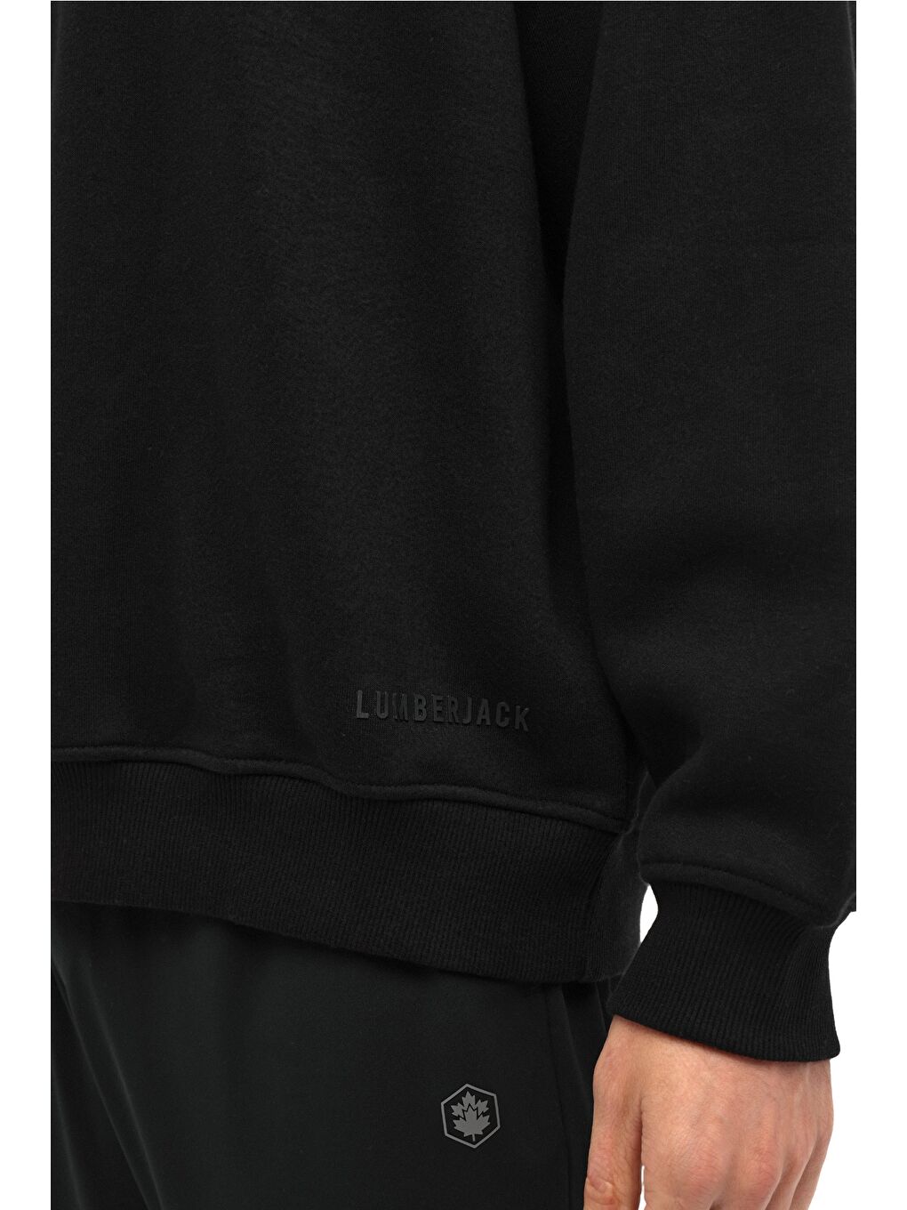 MB ROS 16HS108 5PR Siyah Erkek Sweatshirt-3