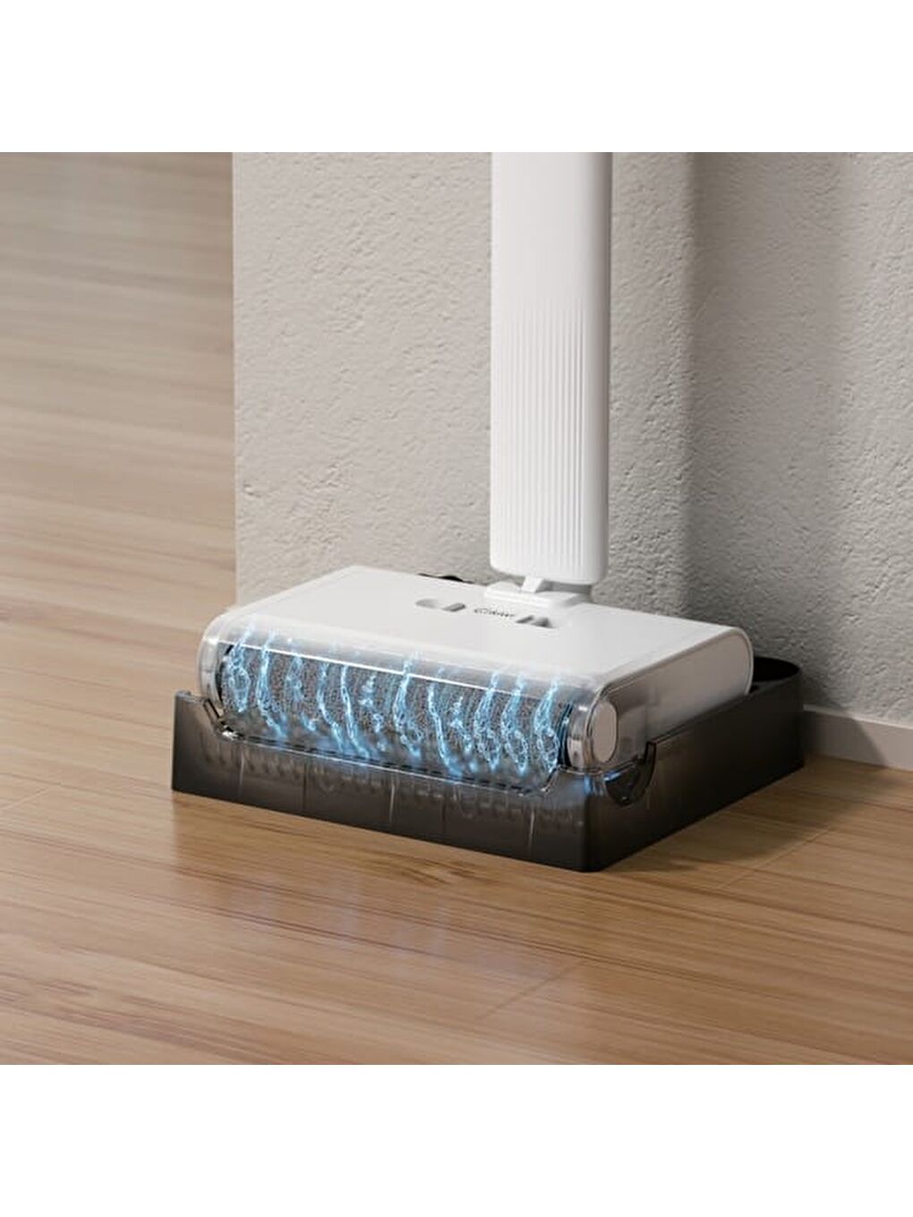 KSC-4262 Şarjlı Islak-Kuru Gırgır Süpürge ve Zemin Temizleyici Mop - Beyaz-4