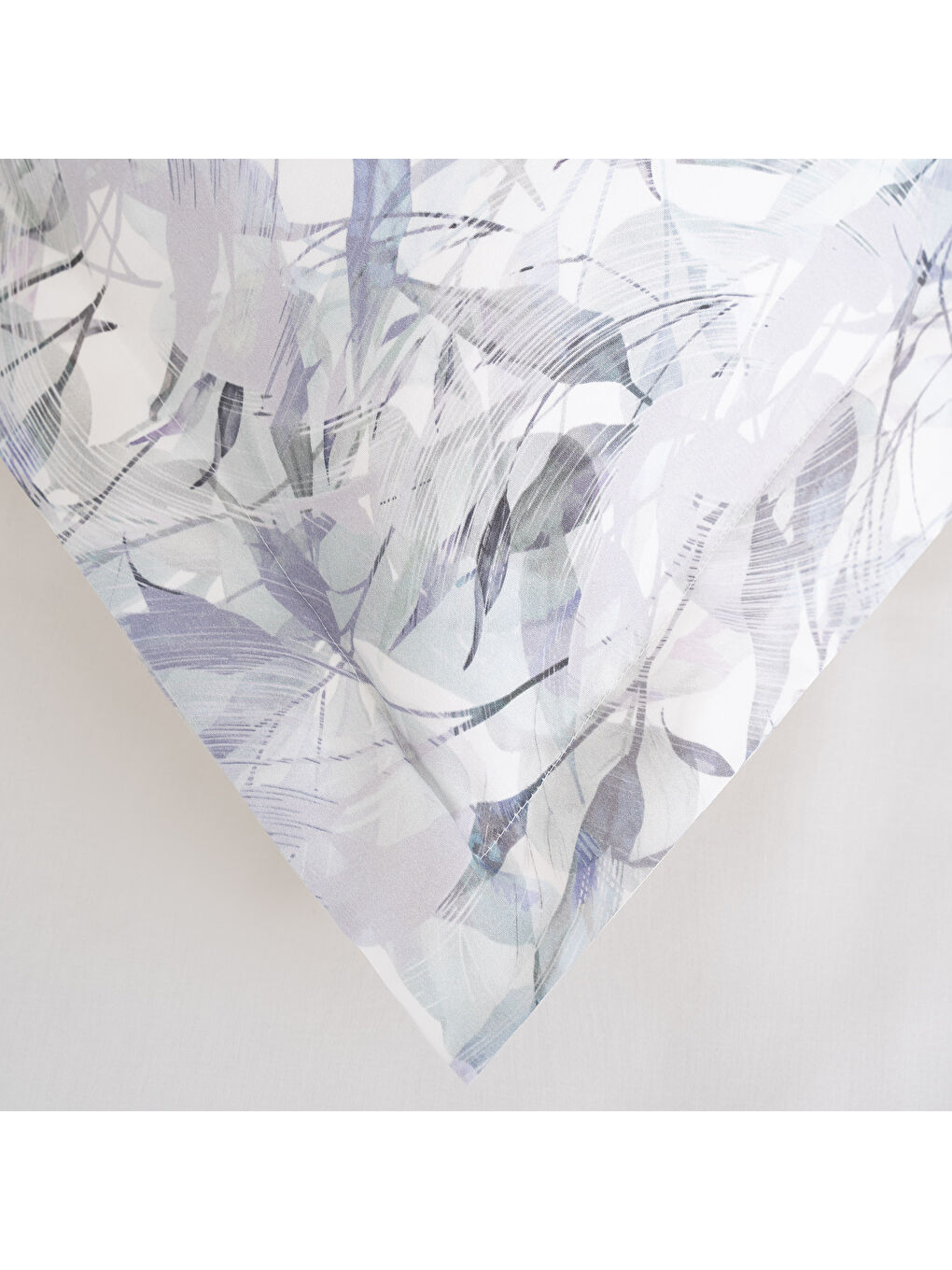 Botanica Doğa Fısıltısı Çift Kişilik %100 Ege Pamuğu Nevresim Takımı - Çarşaflı - 4 Yastıklı Lila-3