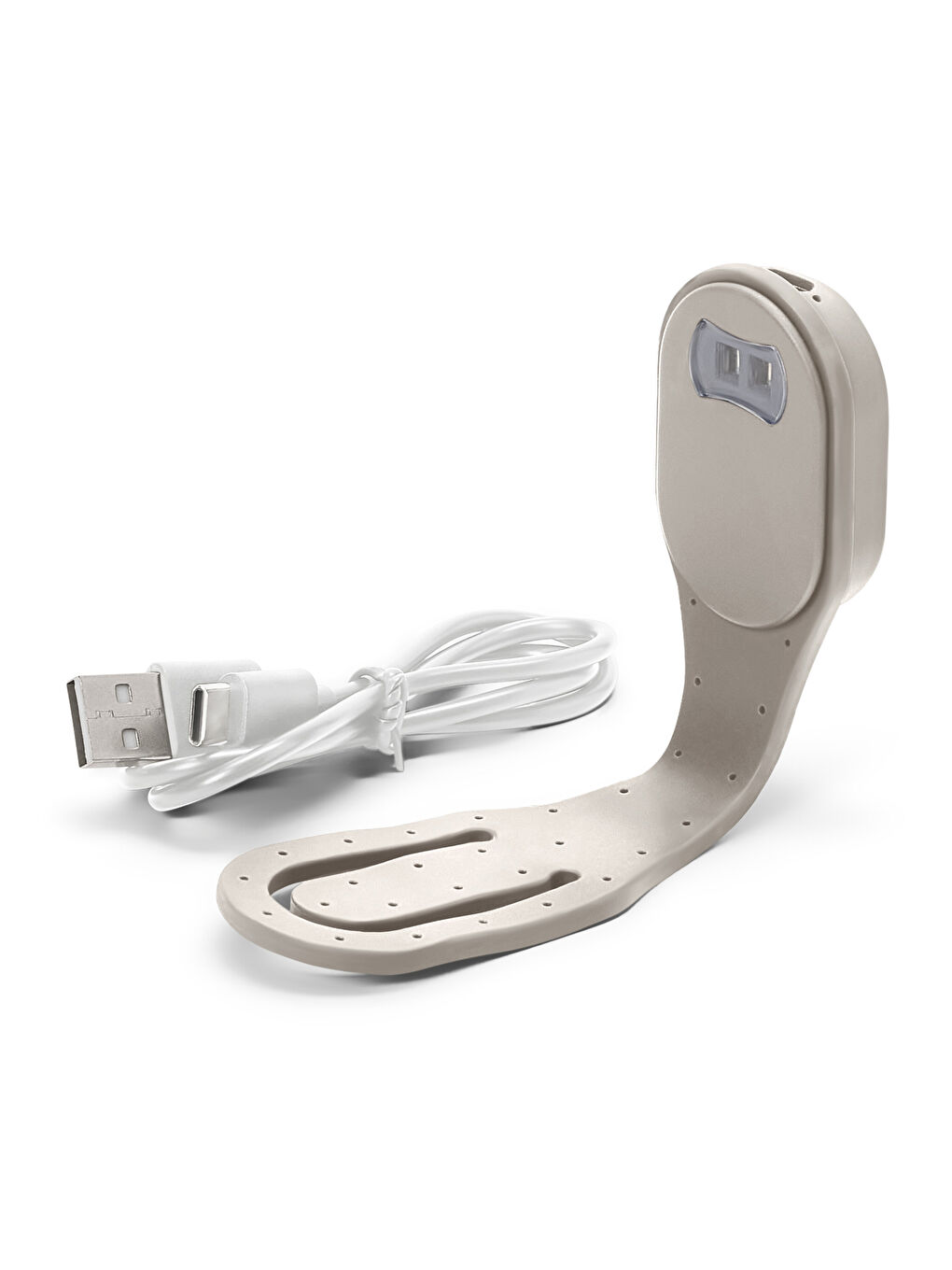 Ekru LED Mini Okuma Lambası-1