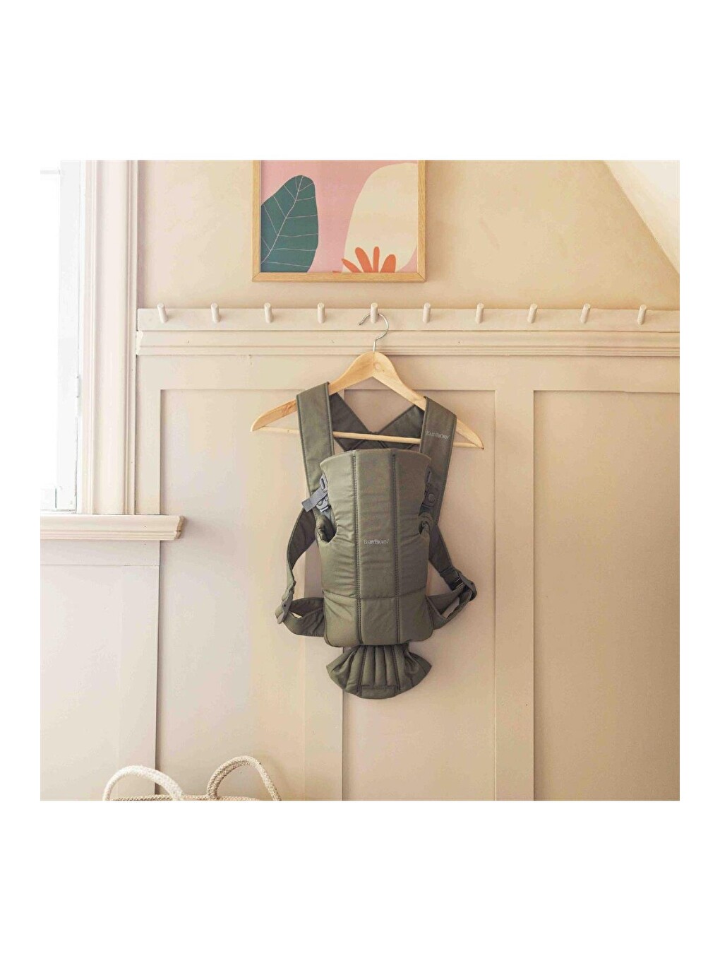 Kanguru Mini Woven Dark Green-3
