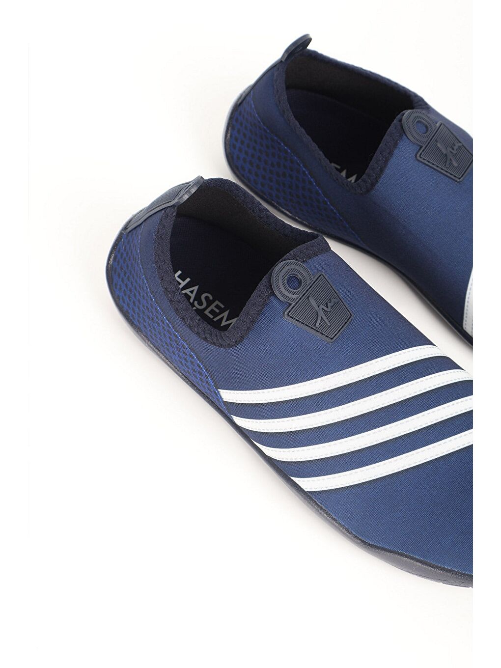 Çizgi Desenli Lacivert Erkek Deniz Ayakkabısı 3401-1