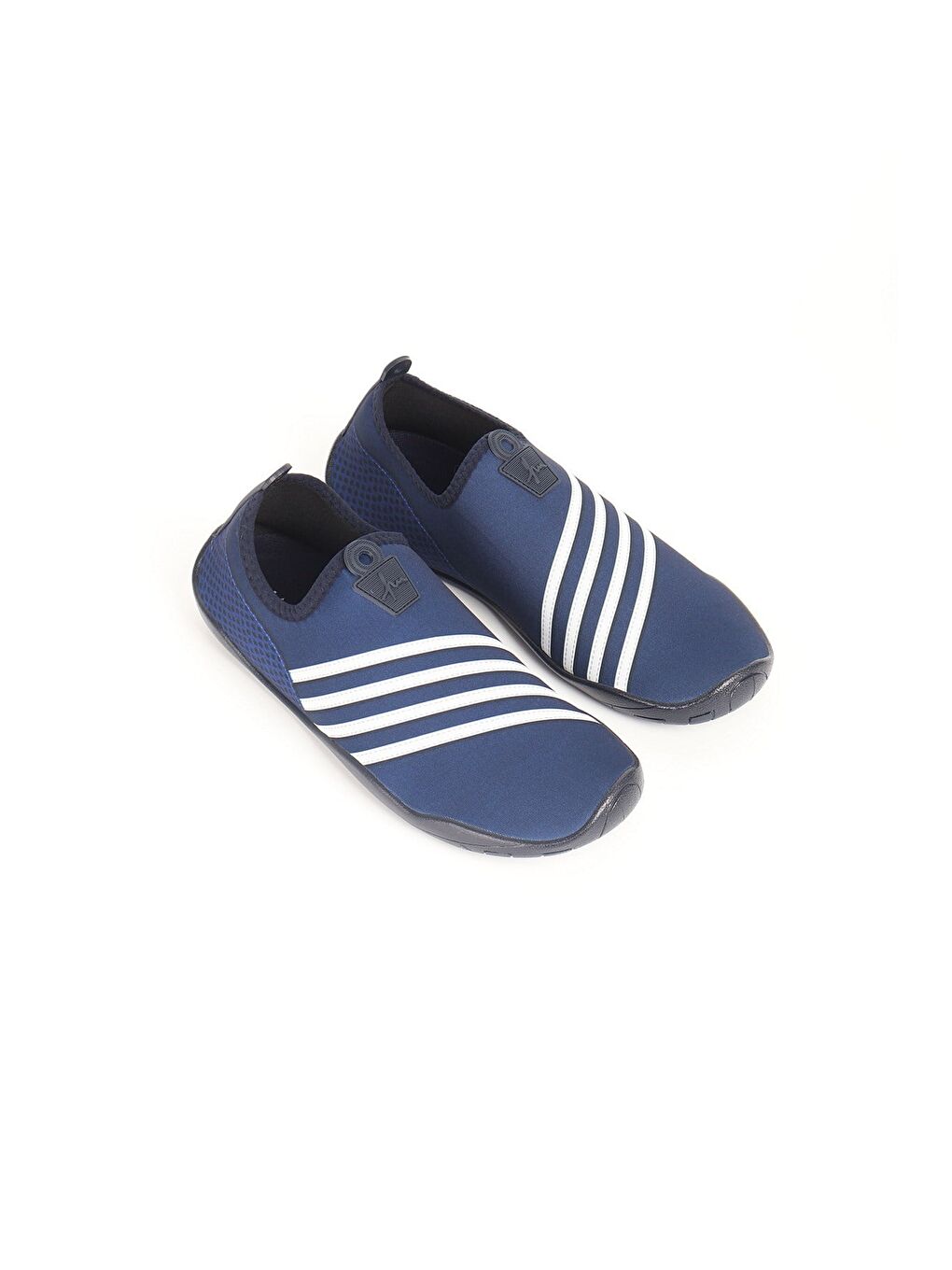 Çizgi Desenli Lacivert Erkek Deniz Ayakkabısı 3401-2
