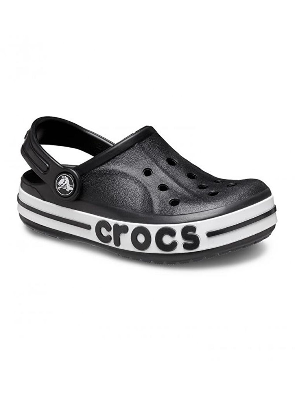 Crocs Siyah Bayaband Clog Çocuk Spor Terlik 207019-001 - 5