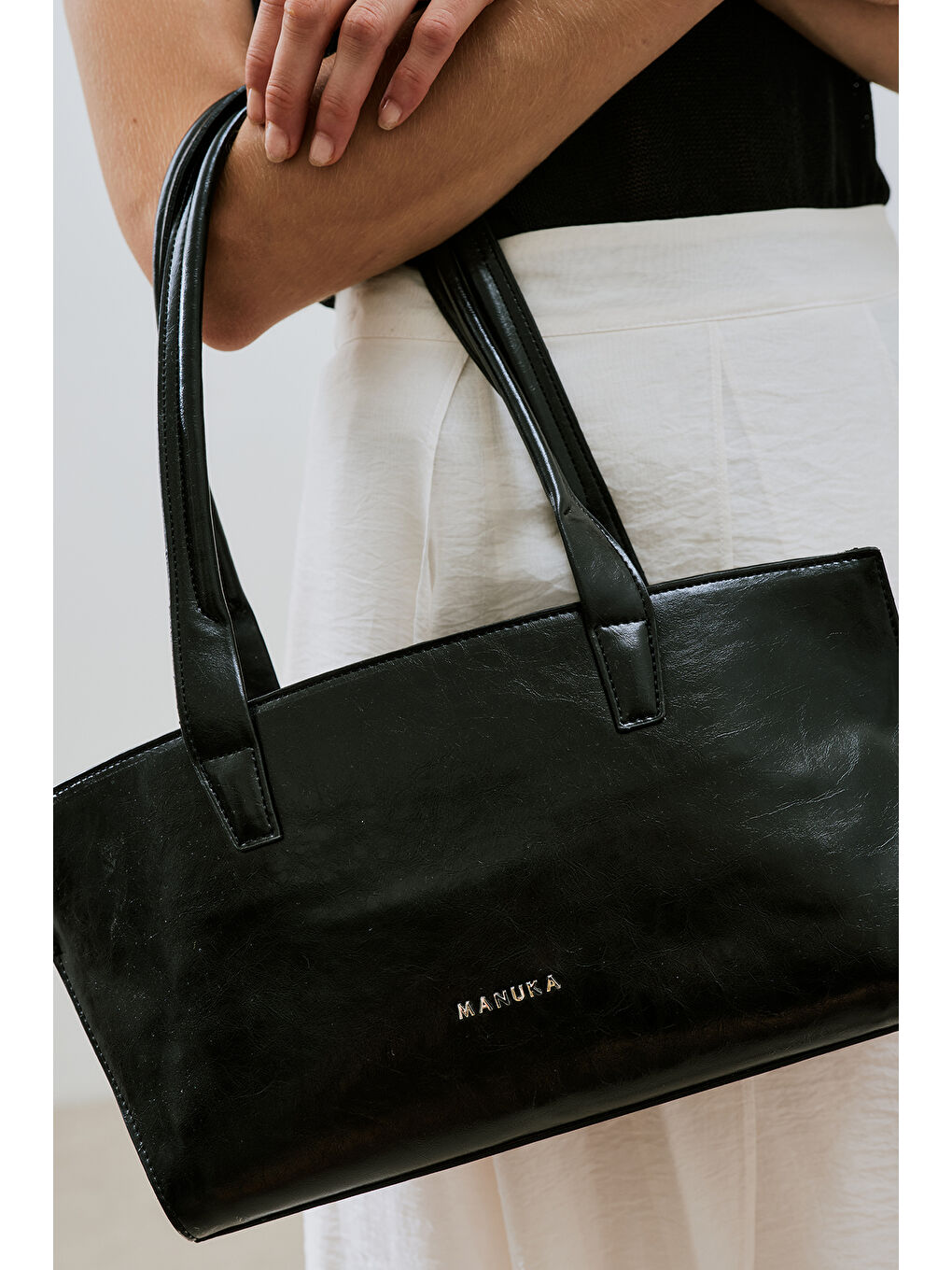 Siyah Ukıyo Omuz Çantası Black Tea-1