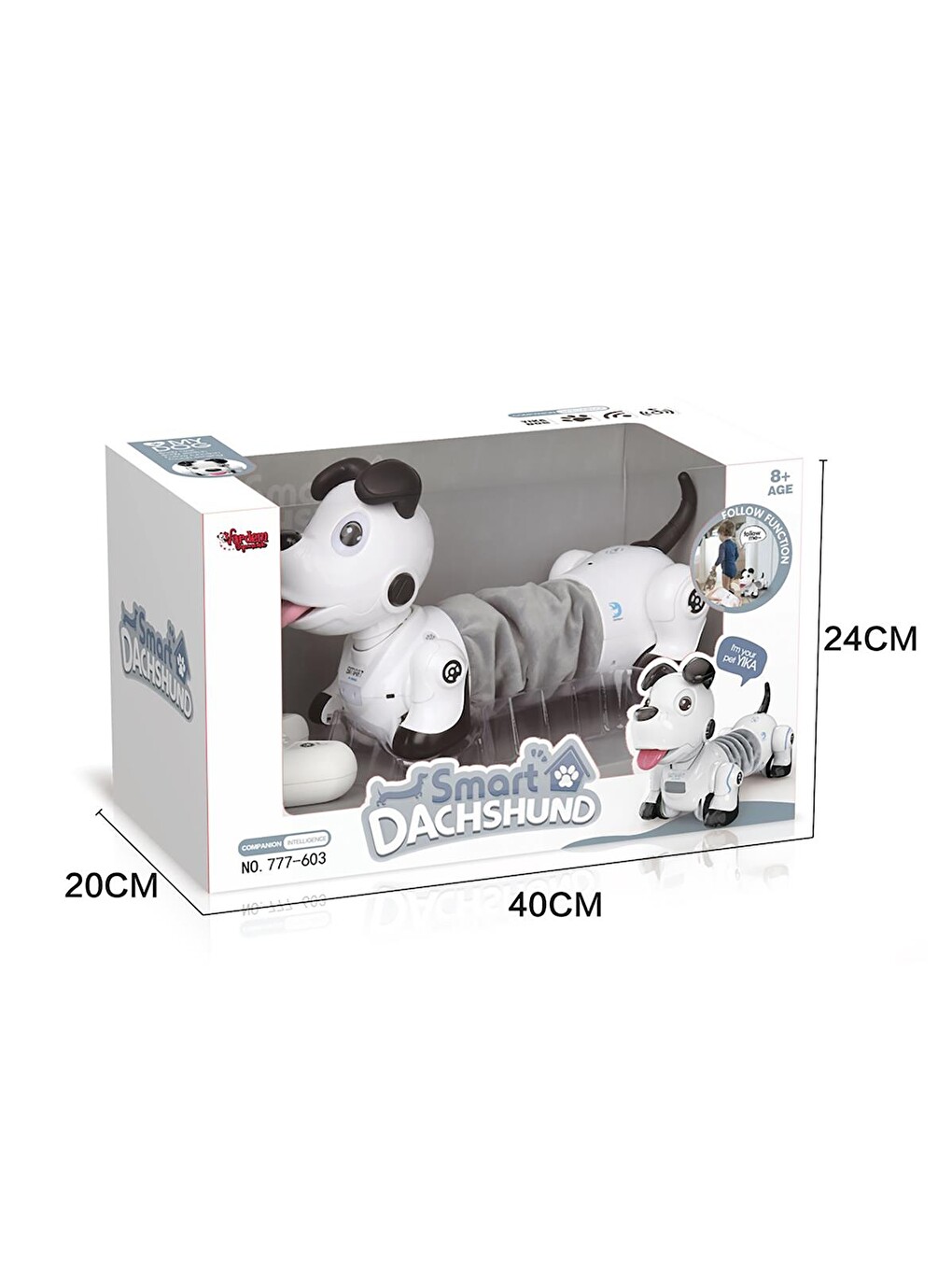 Işıklı Sesli Robot Köpek - Standart-1