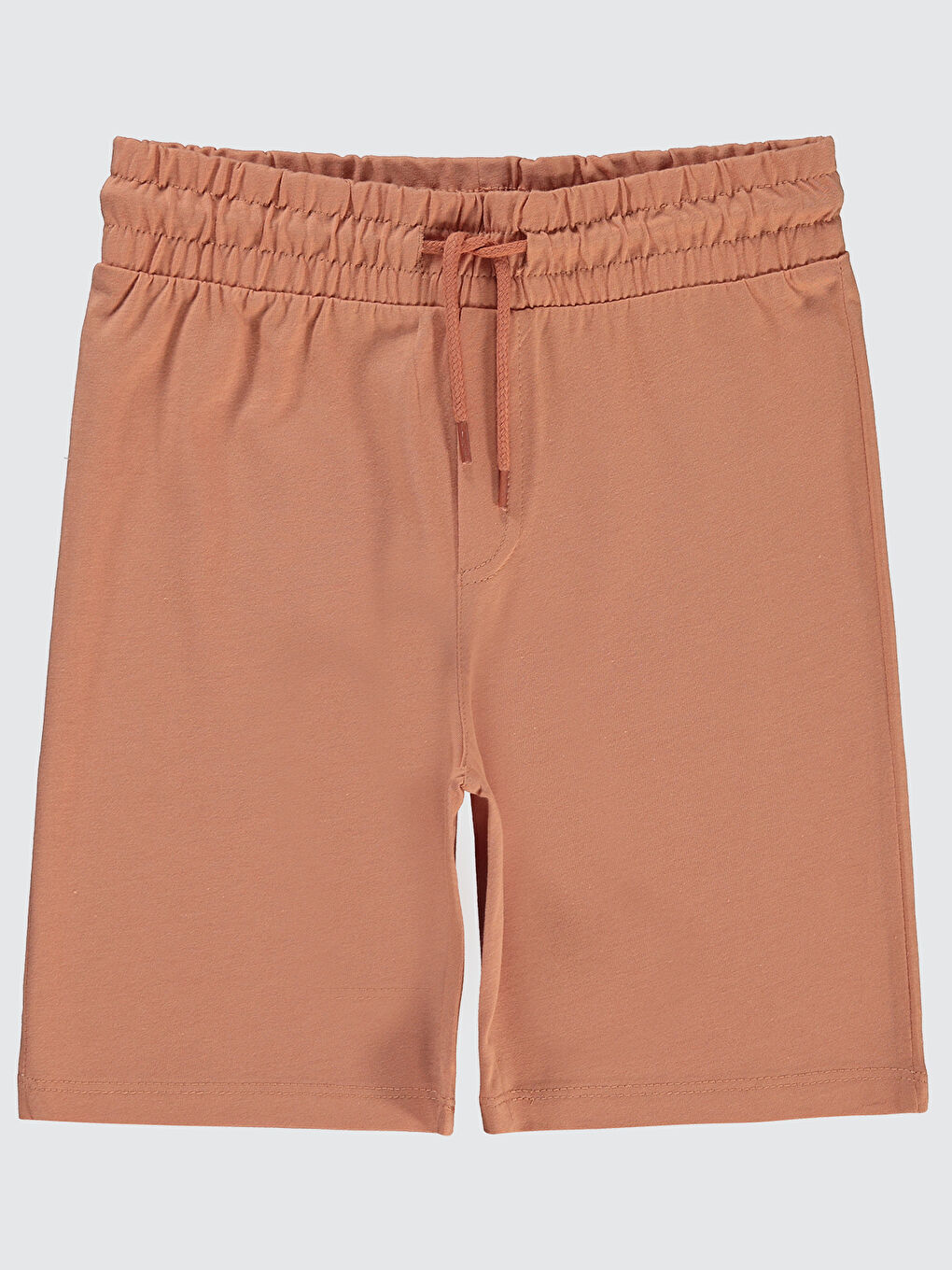 Kahverengi Boys Erkek Çocuk Kapri 6-9 Yaş Kiremit