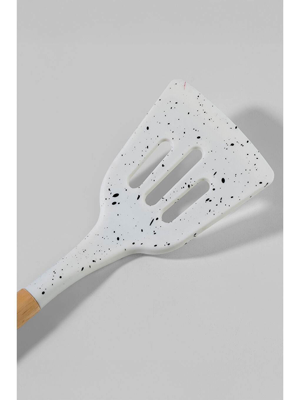 Beyaz Angela Ahşap Silikon 12 Parça Servis Takımı-5