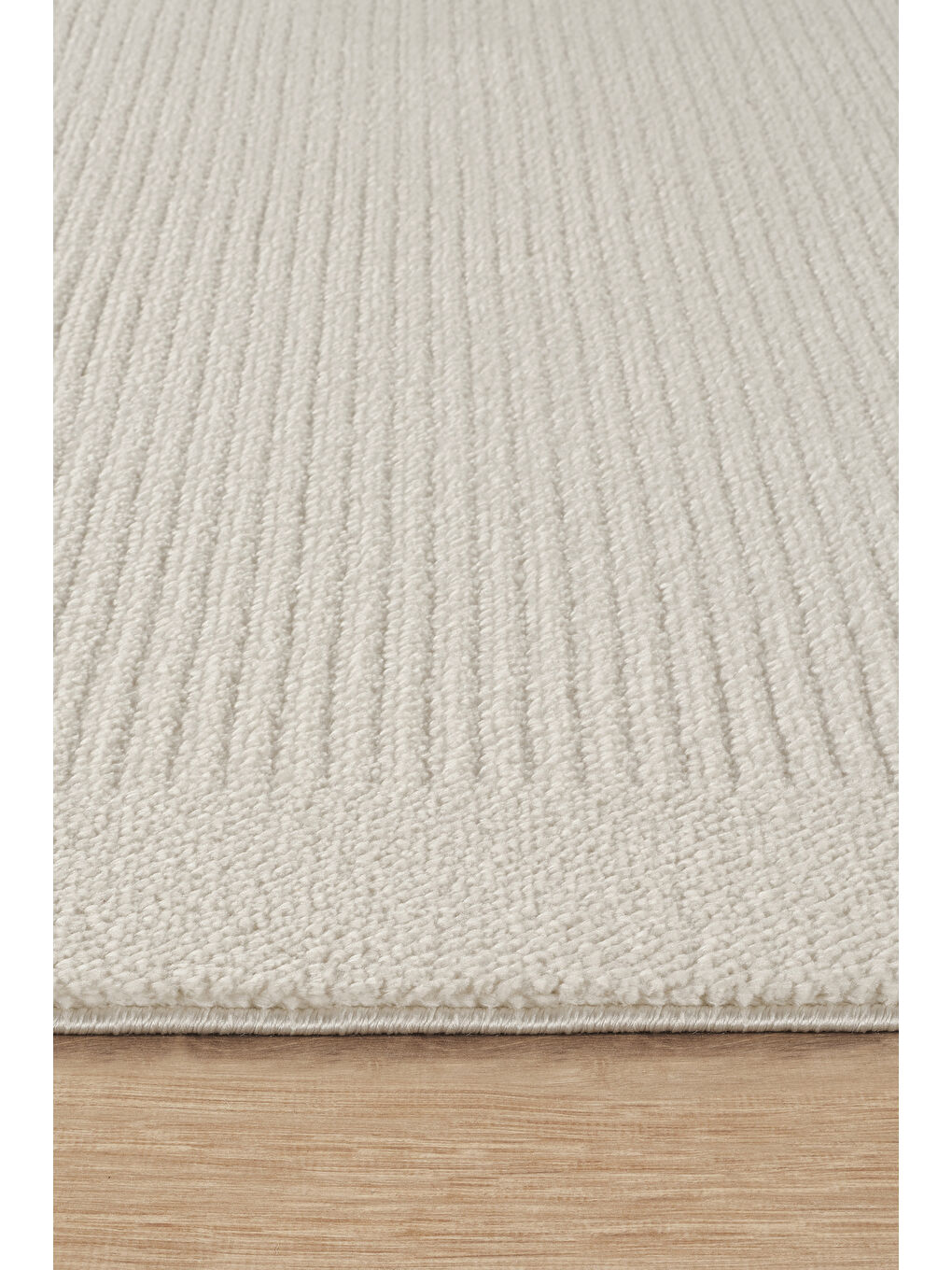 Ekru Konfor Jung 7188 Modern Dokuma Yumuşak Post Shaggy Halı-80x150-2