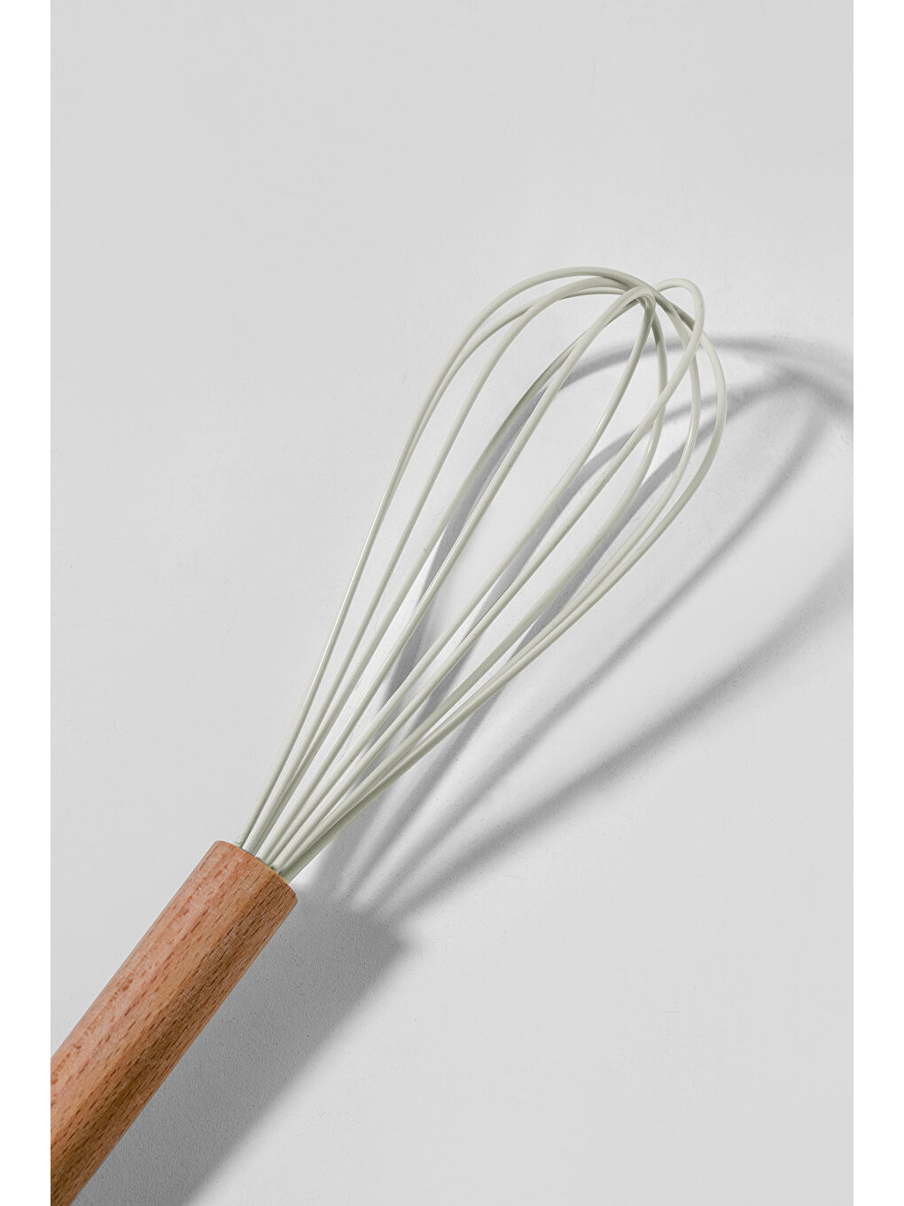 Beyaz Angela Ahşap Silikon 12 Parça Servis Takımı-7