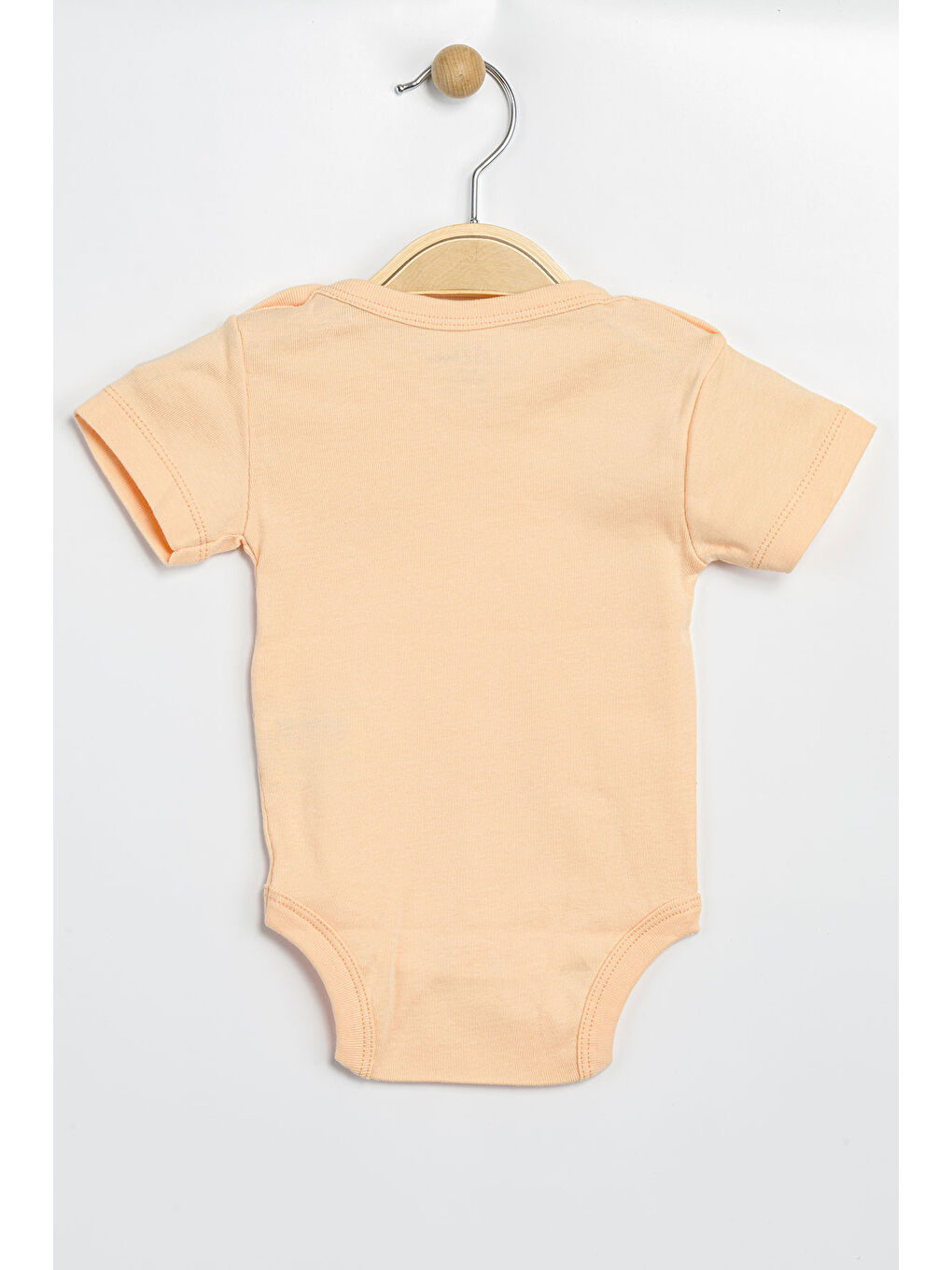 Pembe Erkek Kız Bebek Çıtçıtlı % 100 Pamuk Body & Zıbın-1