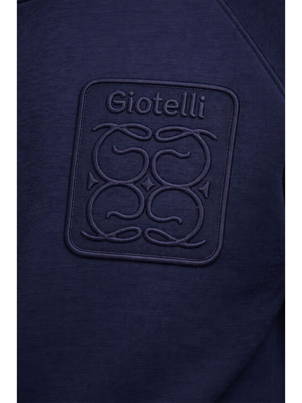 Giotelli Erkek Lacivert Normal Kesim Regular Fit %100 Pamuk Örme Bisiklet Yaka Sweatshirt-3