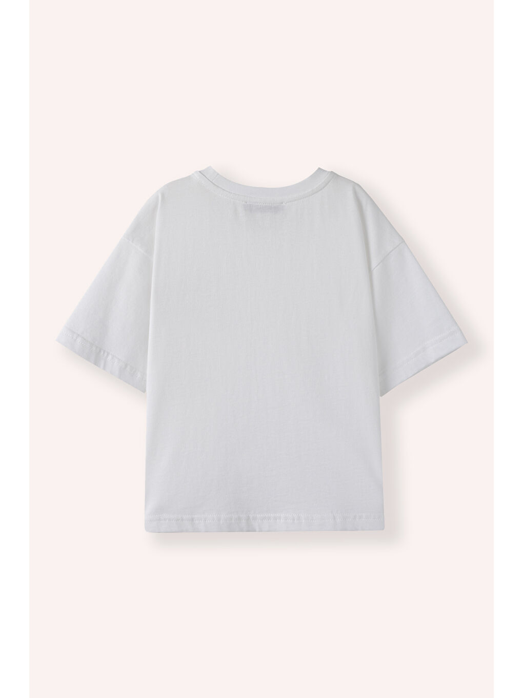 Erkek Çocuk Kısa Kollu T-Shirt Ekru-2