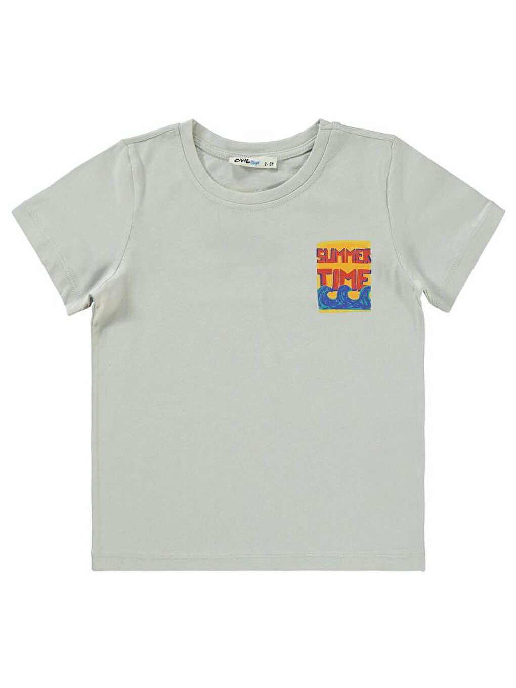 Boys Aloha Baskılı 2-5 Yaş Takım - Gri3-4 Yaş-2