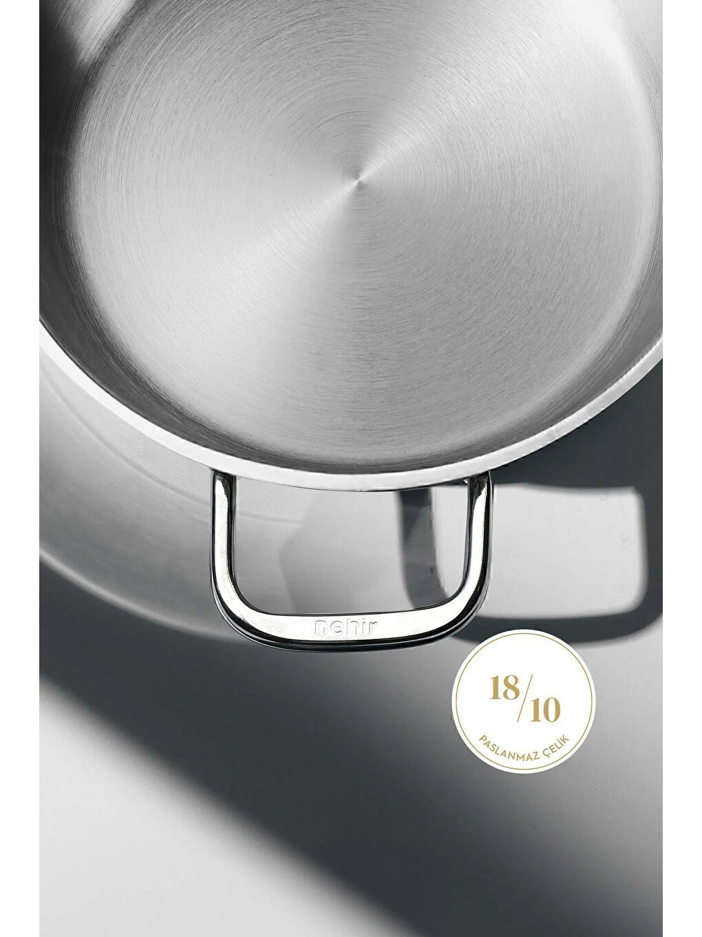 Gri Silver 4 Parça Paslanmaz Çelik Sahan Seti (18-20 cm)-3