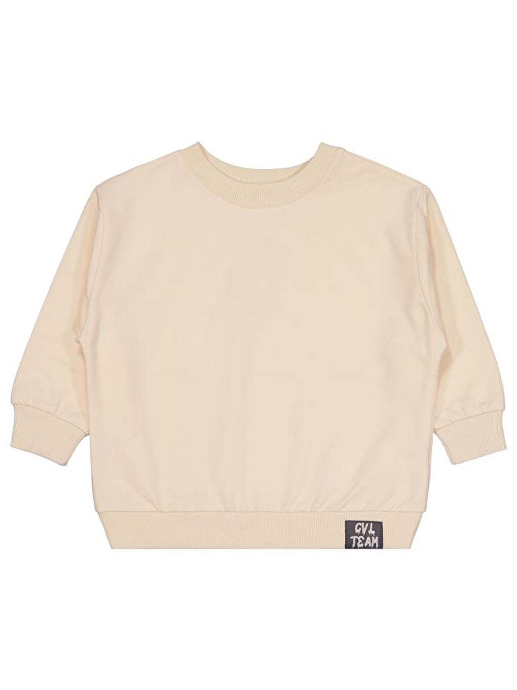 Boys Cvl Team Etiketli 2-5 Yaş Sweatshirt - Bej 5-6 Yaş