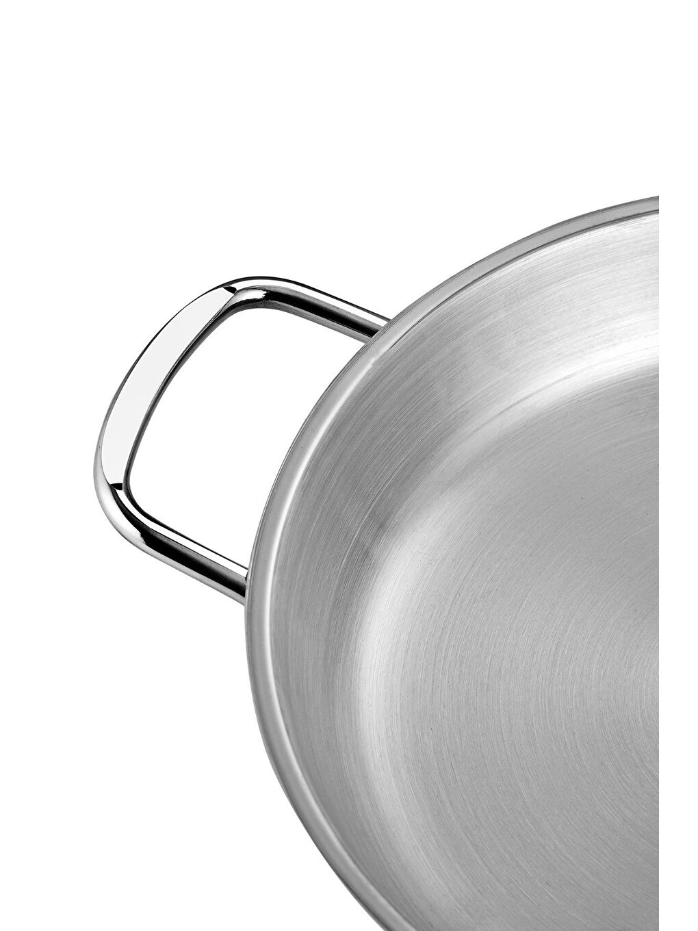 Gri Silver Çelik İtalyan Omlet Sahan 18 cm Kapaksız-4
