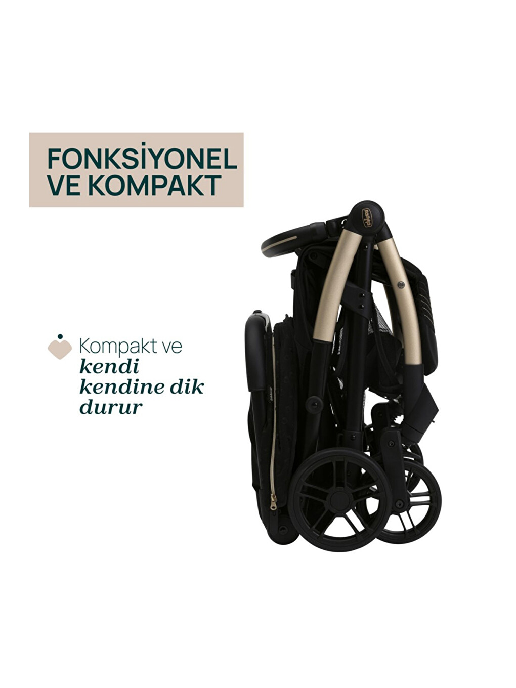 Goody Xplus Bebek Arabası Siyah-2