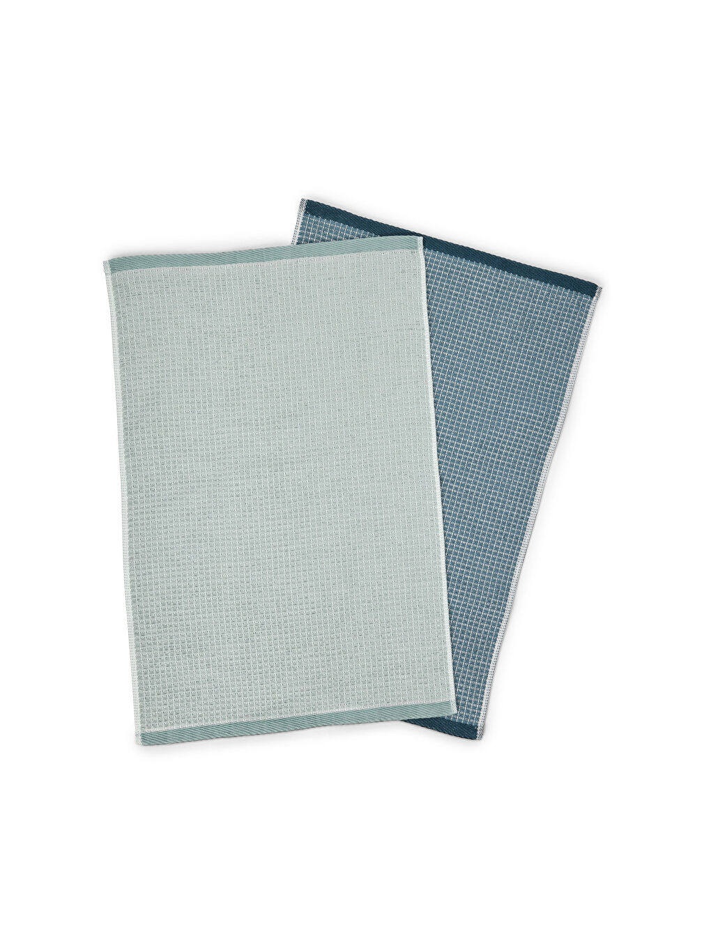 Mavi 2 Adet Gofre Pike Mutfak Bezi 40x60-1