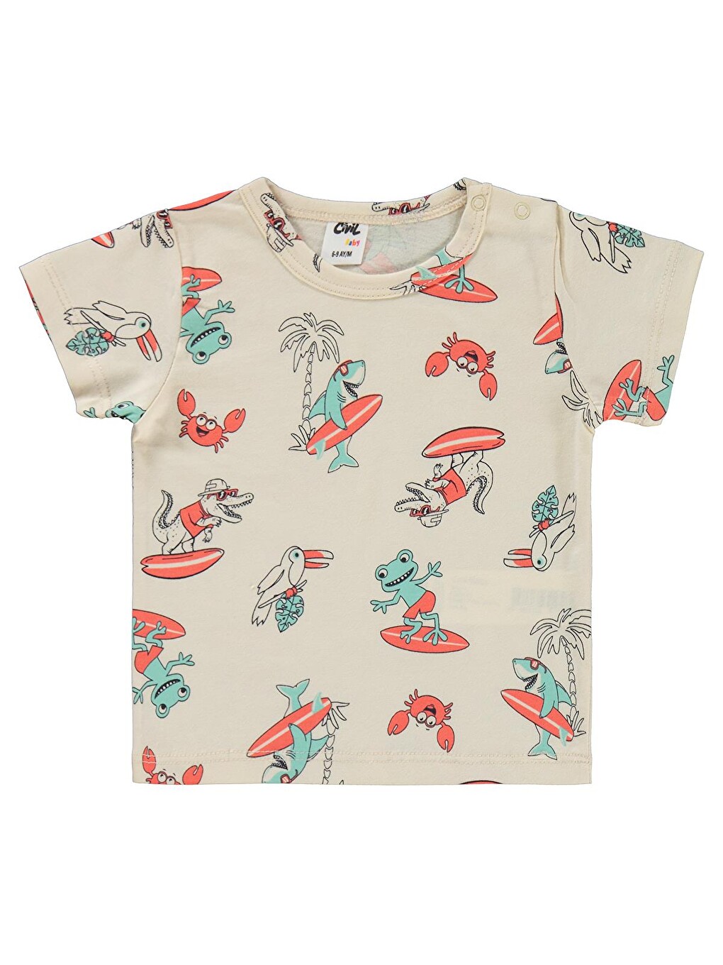 Baby Surf Empirmeli 6-18 Ay Takım - Bej-2