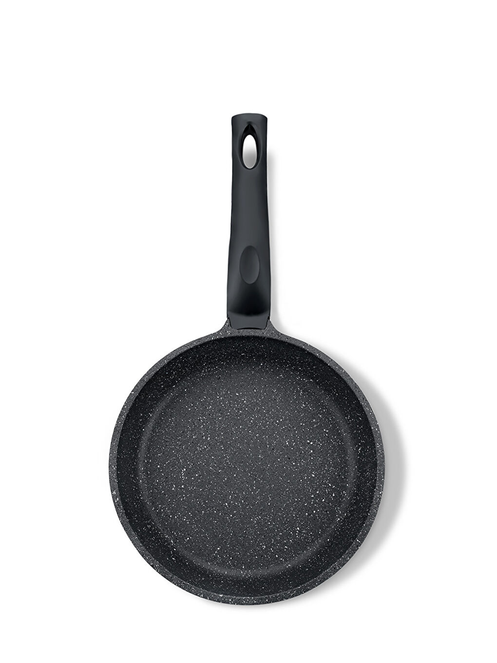 Siyah 2 Parça Alüminyum Döküm Granit 20-24 cm Tava Takımı-5