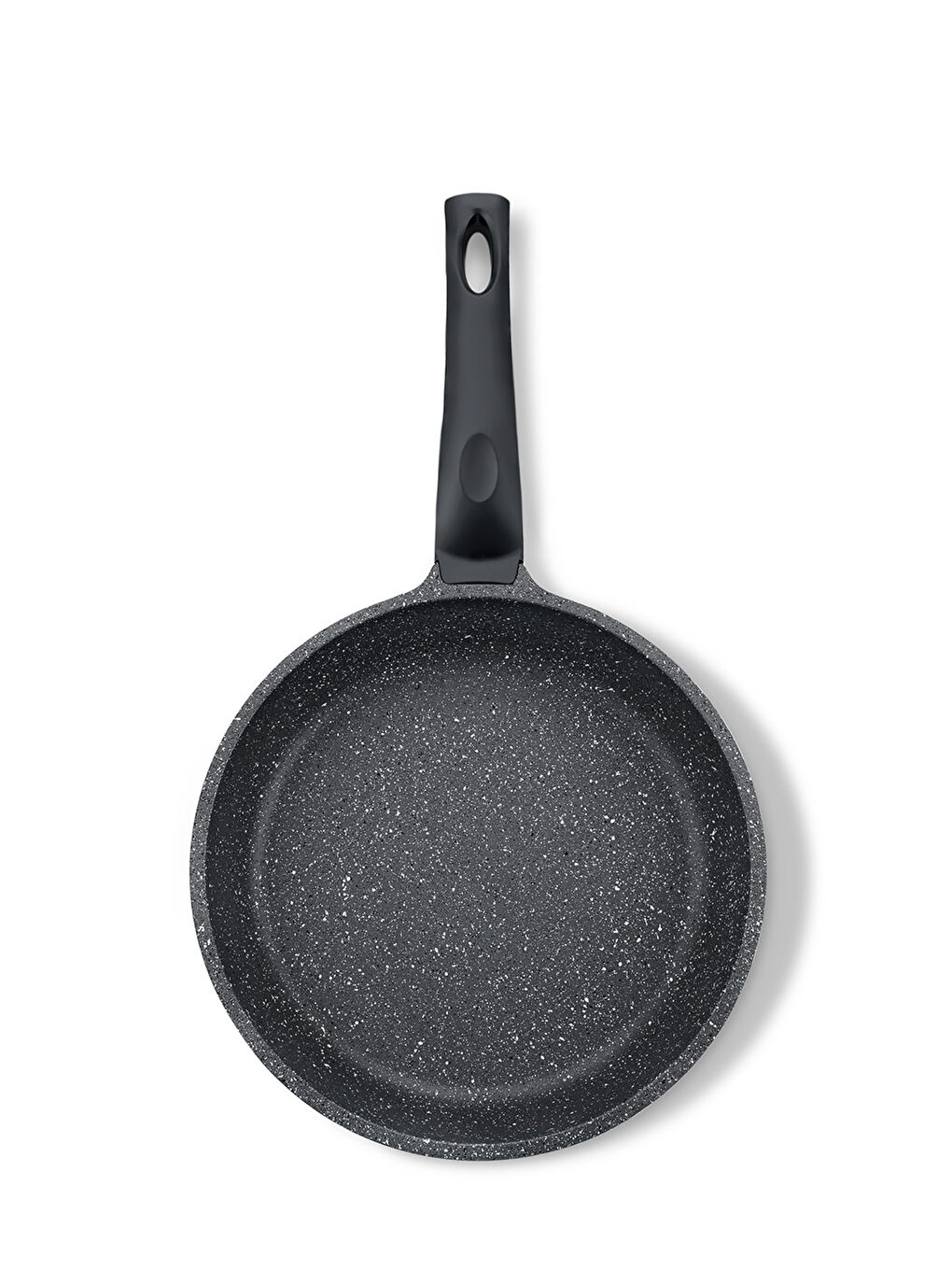 Siyah 2 Parça Alüminyum Döküm Granit 20-24 cm Tava Takımı-6