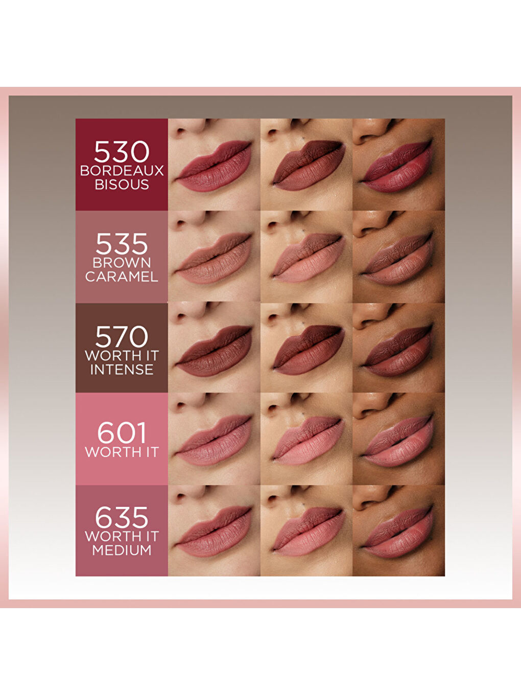 L'Oréal Paris Blurfiller Dudak Kontür Kalemi - 530 Bordeaux Bisous-6